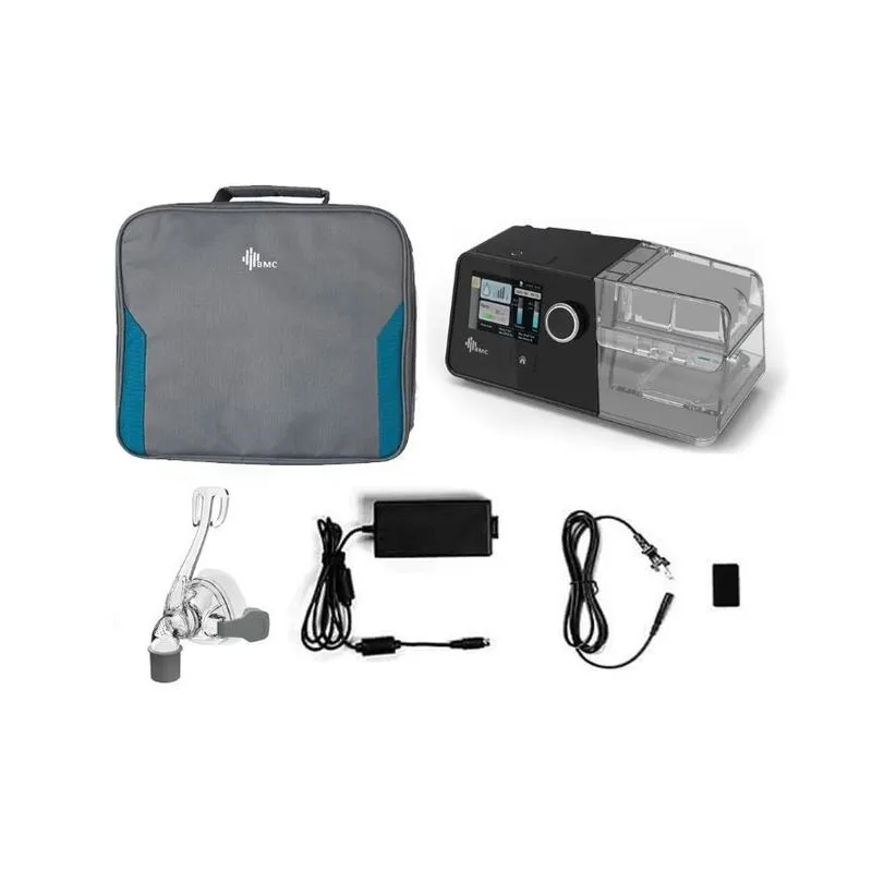Kit cpap Auto G3 A20 com Umidificador e Máscara Nasal N4 (todos os tamanhos p, m, g)