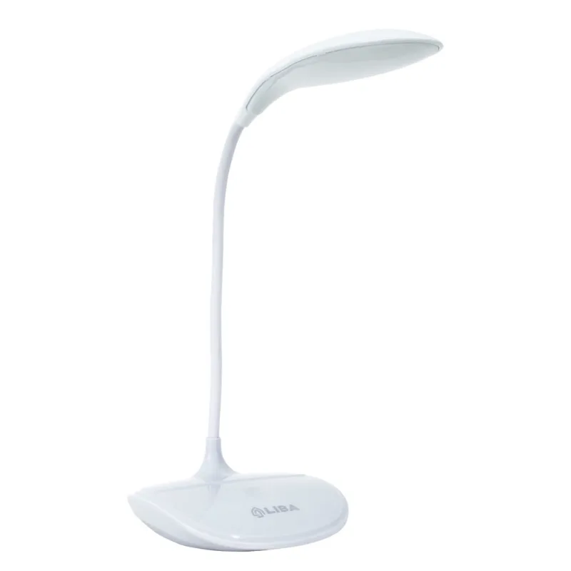 Luminária de Mesa Touch 03 Níveis de Luz Sem Fio 18 Leds – Branco