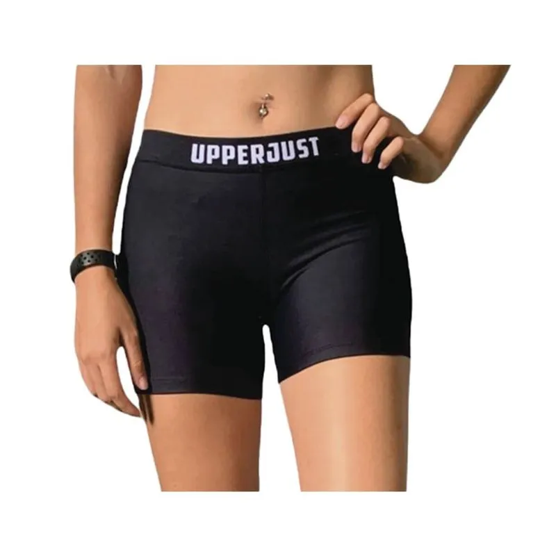 Short Upperjust Black Elastic Cross Training Fitness