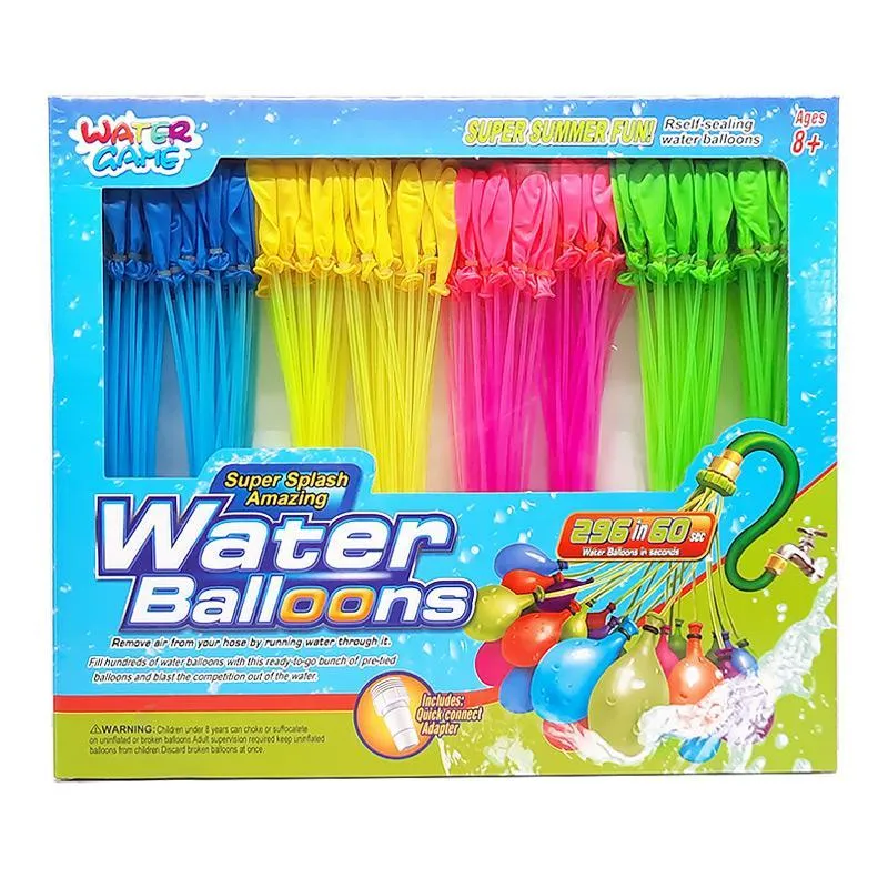 Balão Água Conector Fácil Encha 296 Em 60s Sortido V21-8d
