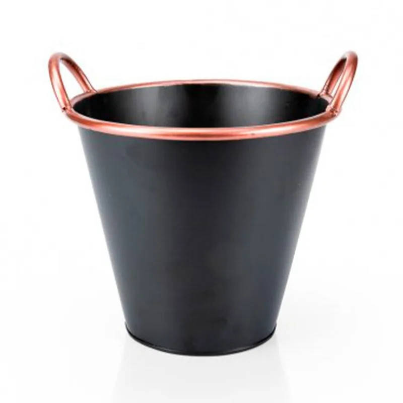 Cachepot Floral Atlanta Liverpool Balde Alto - Tamanho P