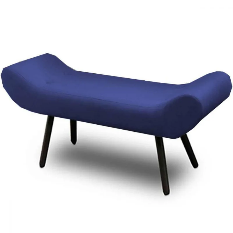 Recamier Austria Suede Azul Marinho