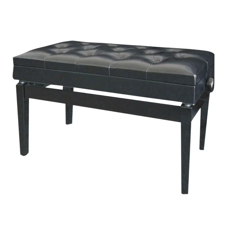 Banqueta Preta,banco,assento De Piano,teclado 2 Pessoas