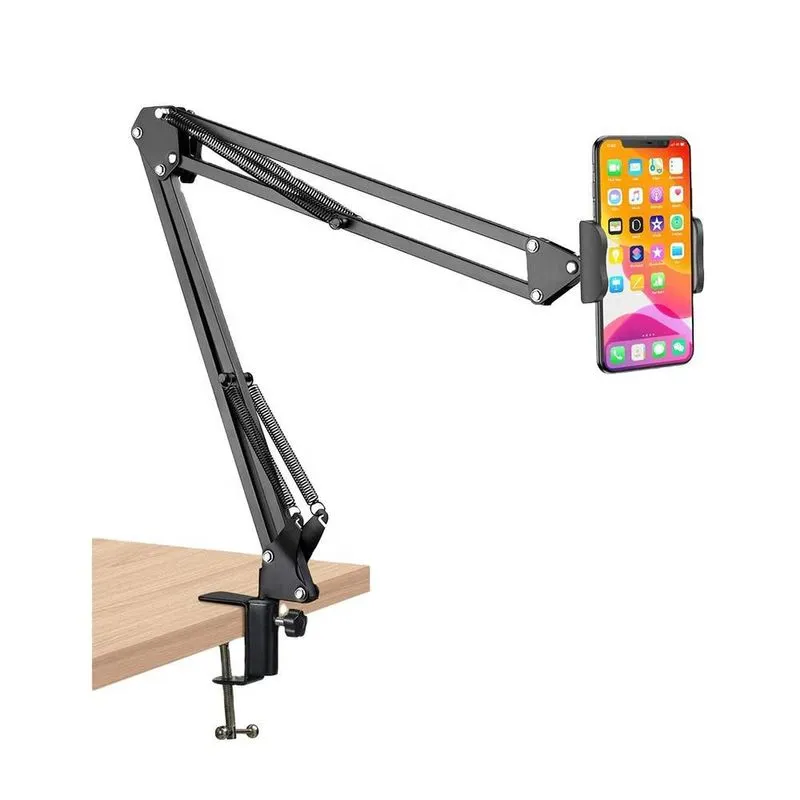 Pedestal Articulado Haste Flexível Microfone Celular Ipad