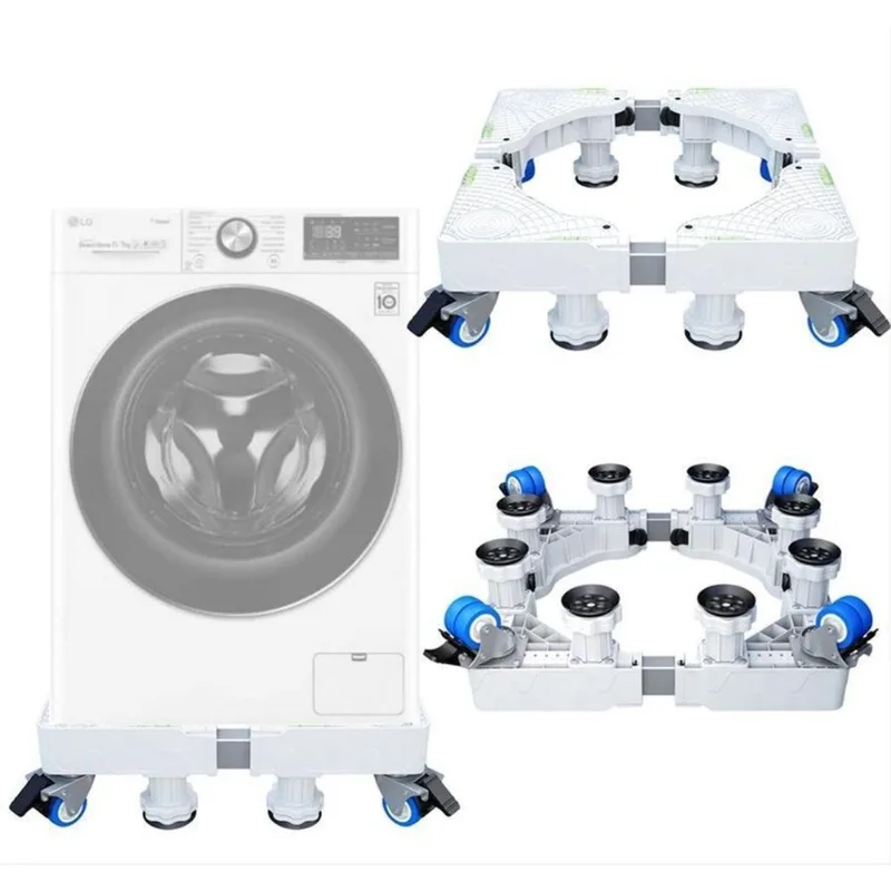 Suporte, carrinho p/ Lavadora/Lava e Seca Samsung, Brastemp, LG