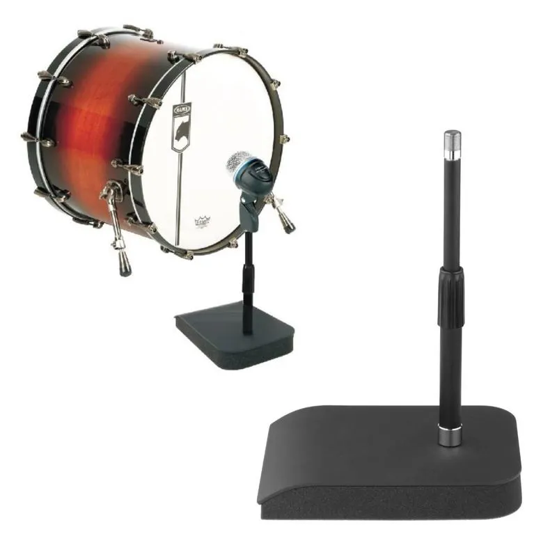Suporte, Pedestal Percussão Espuma P/microfone Bateria Bumbo