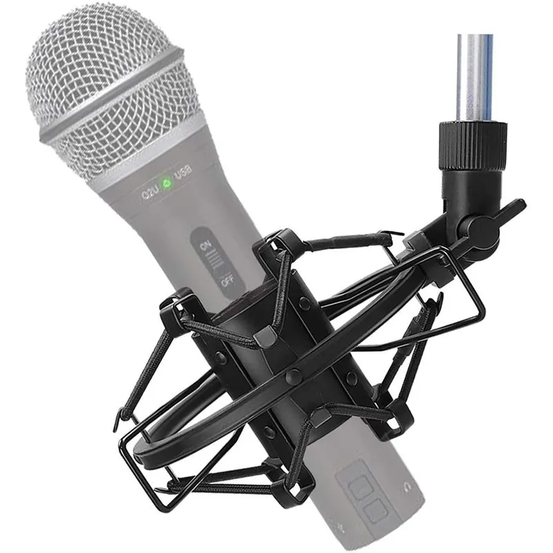Shock Mount, Aranha P/microfone Dinâmico Sm58,q2u,atr2100x