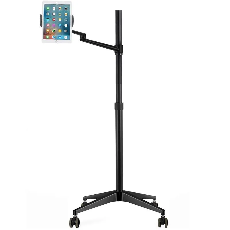 Suporte/pedestal Hospitalar C/rodízios P/tablet Ipad,samsung