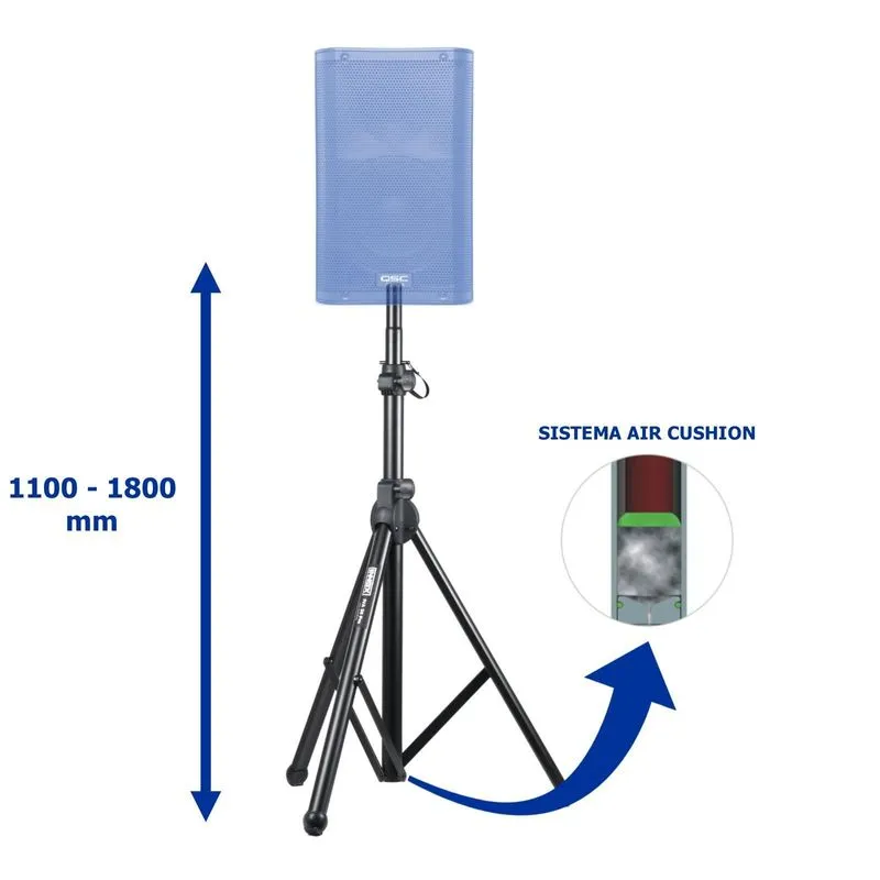 Pedestal Suporte Tripé Alumínio P/Caixa De Som K12,ELX,EON