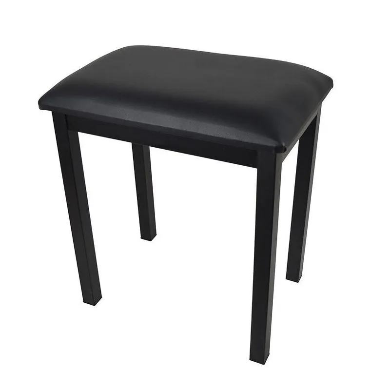 Banqueta Preta,banco De Piano,teclado,assento Liso 30x46 Cm