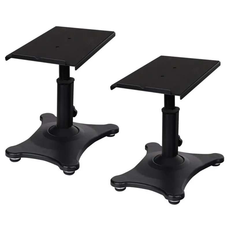 Par Pedestal Suporte Mesa Monitor Referência Krk Yamaha Hs8