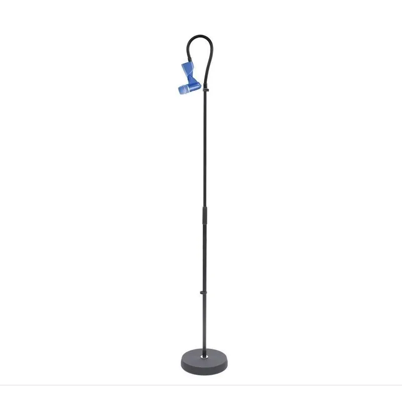 Suporte Base De Ferro, Pedestal Reto/gooseneck P/microfone