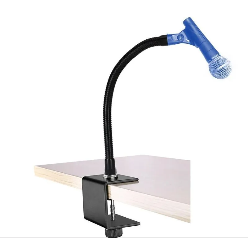 Suporte Mesa Braço Flexível Gooseneck P/microfone Púlpito