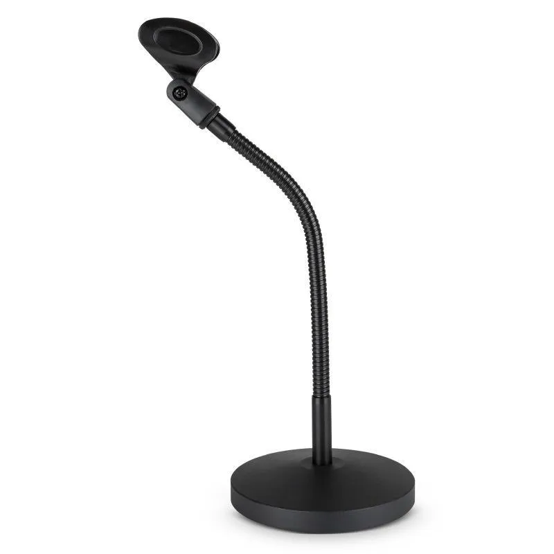 Suporte Pedestal Mesa P/microfone,base Ferro,gooseneck 40 Cm