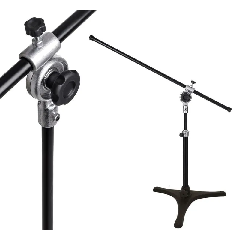 Mini Suporte Girafa Pedestal P/microfone Bumbo, Caixa,violão