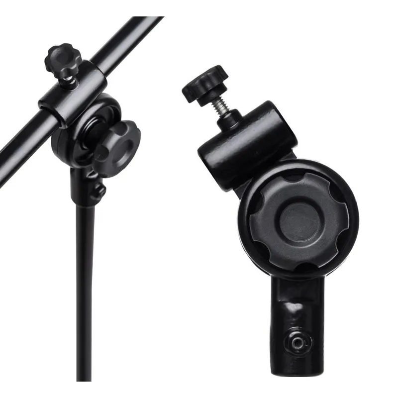 Kit De Reposição Alumínio Suporte Microfone, Tripé-preto