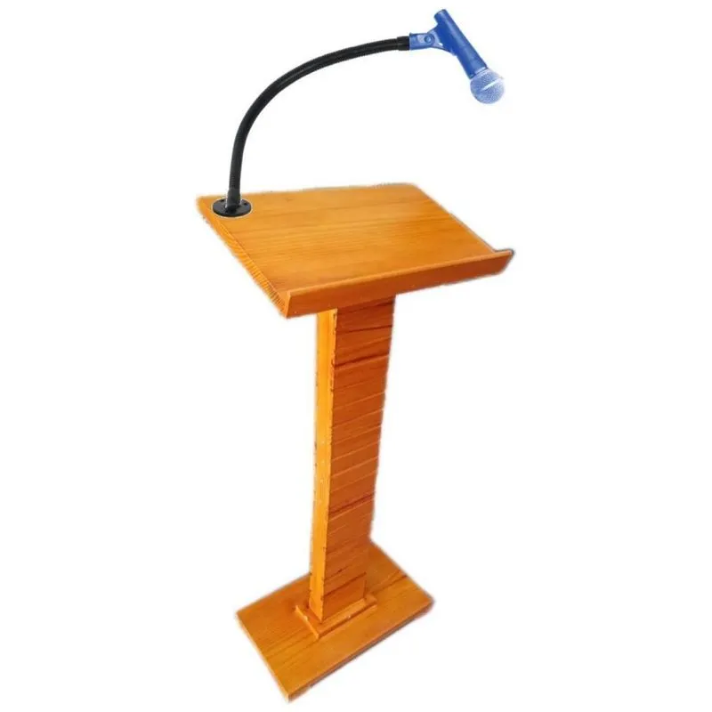 Suporte Mesa Braço Flexível Gooseneck P/microfone Púlpito