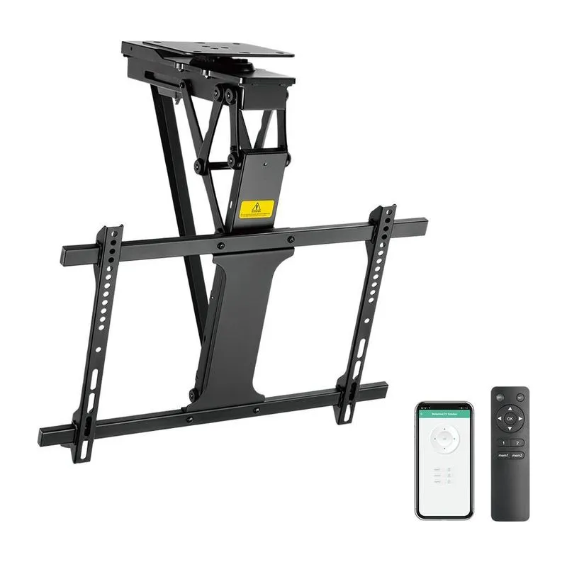 Suporte De Teto Para Tv Motorizado Controle Remoto Automação