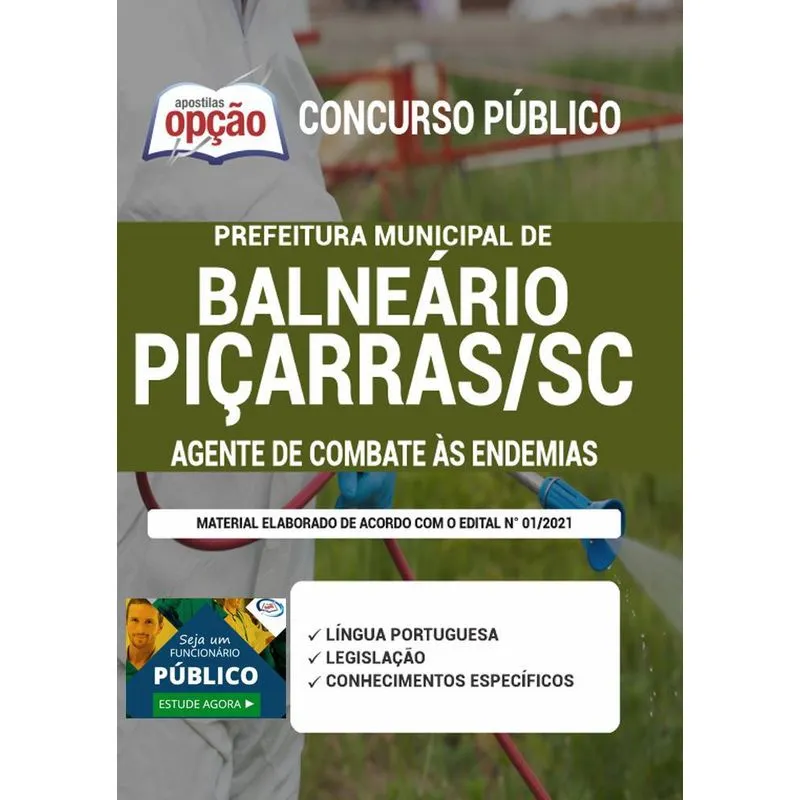 Apostila Balneário Piçarras Sc - Agente Combate Endemias
