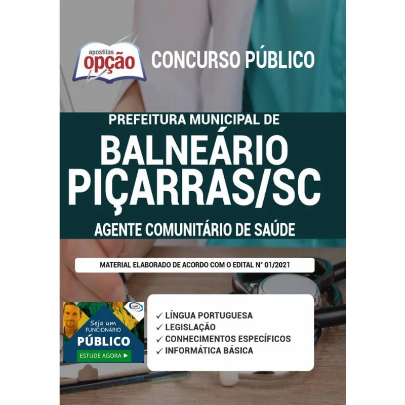 Apostila Balneário Piçarras Sc - Agente Comunitário Saúde