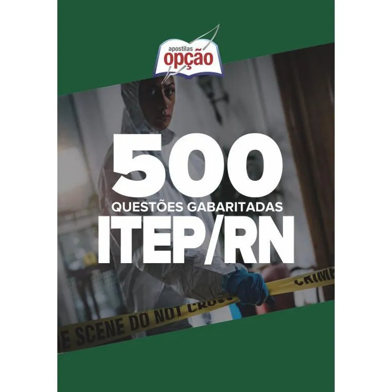 Caderno De Questões Itep Rn - Testes Gabaritados