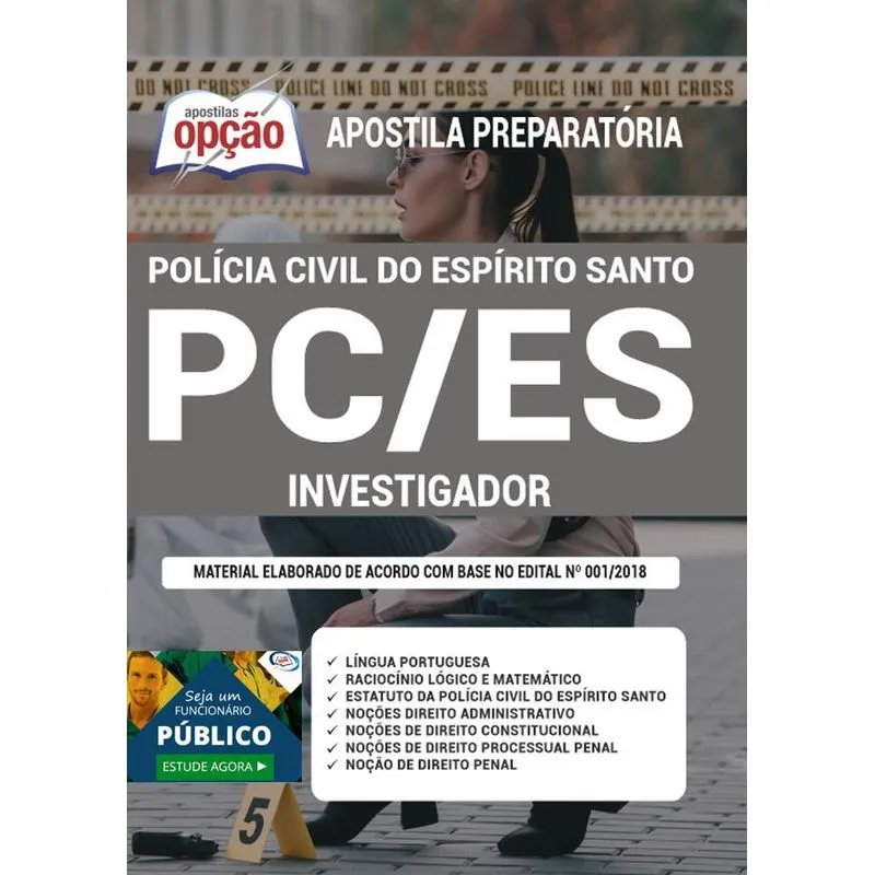 Apostila Investigador Concurso Pc Es
