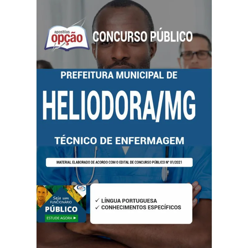 Apostila Concurso Heliodora Mg - Técnico De Enfermagem