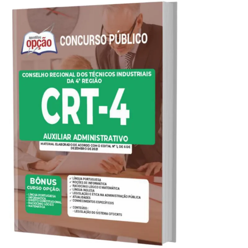 Apostila Crt 4º Região - Auxiliar Administrativo