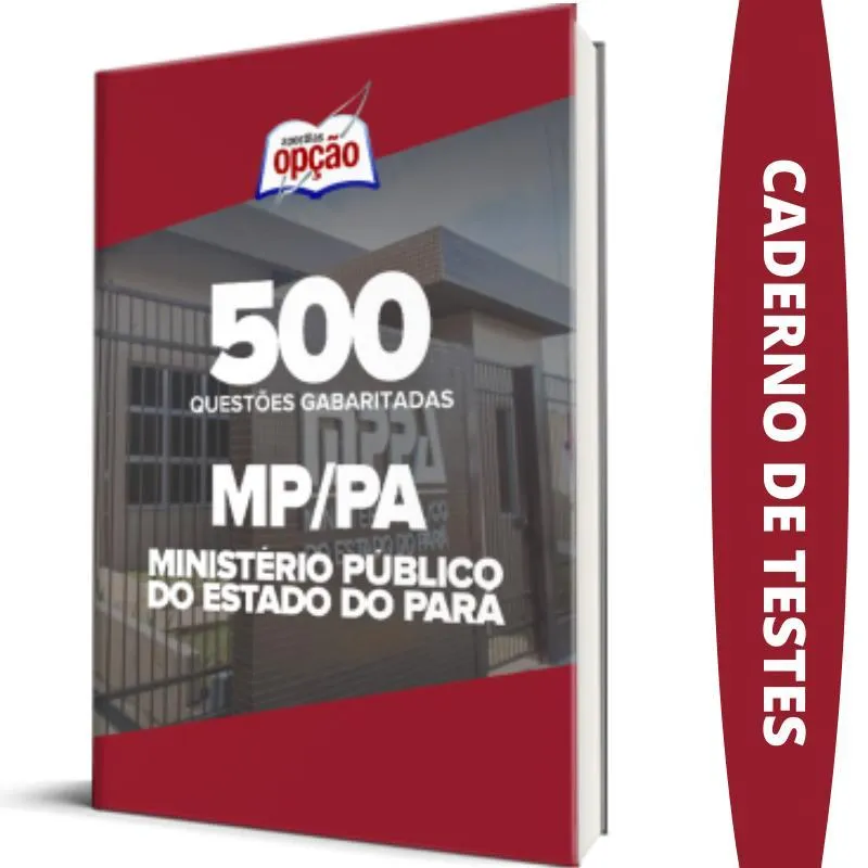 Caderno De Testes Mp Pa - Questões Gabaritadas