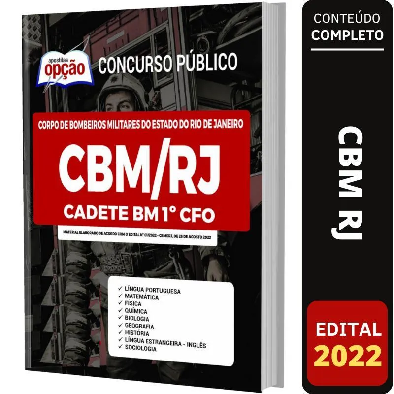 Apostila Concurso Cbm Rj - Cadete Bm Cfo