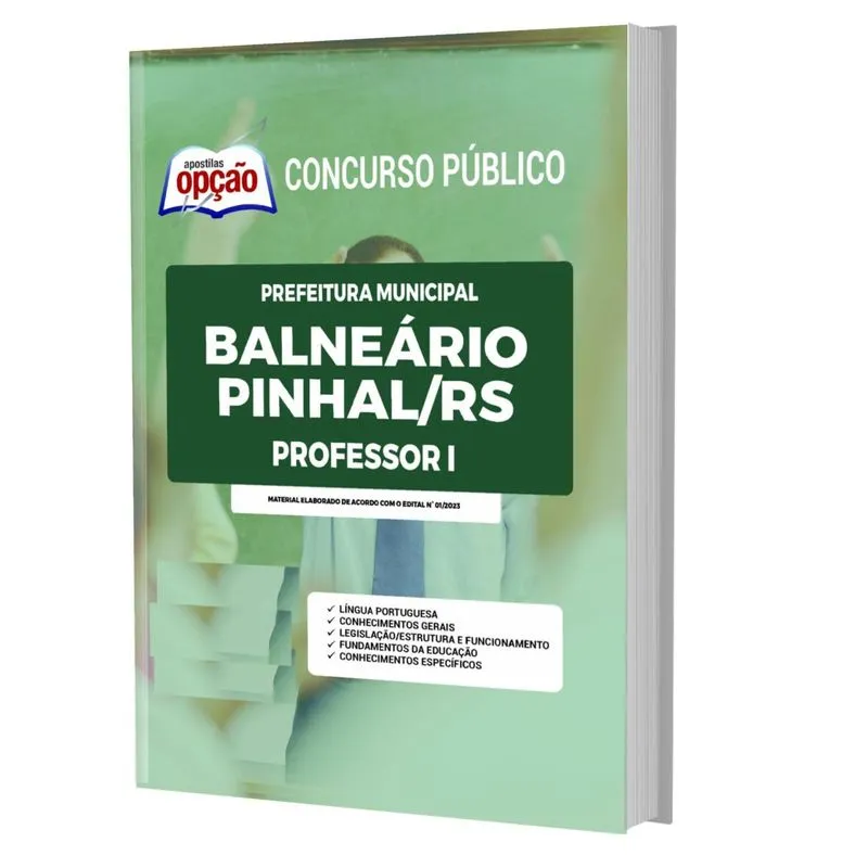 Apostila Prefeitura De Balneário Pinhal Rs - Professor 1