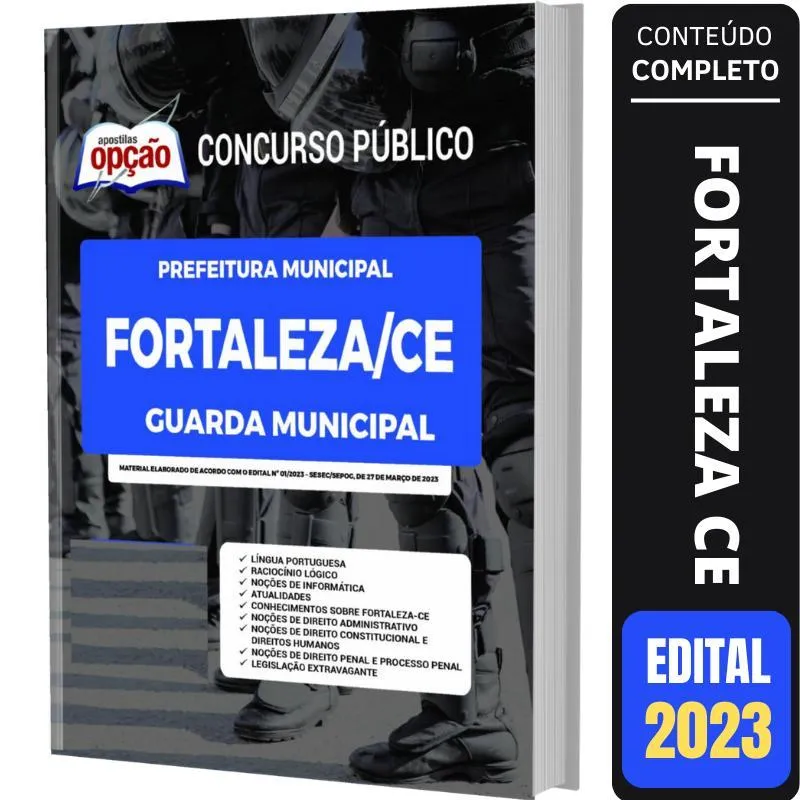 Apostila Concurso Fortaleza Ce - Guarda Municipal