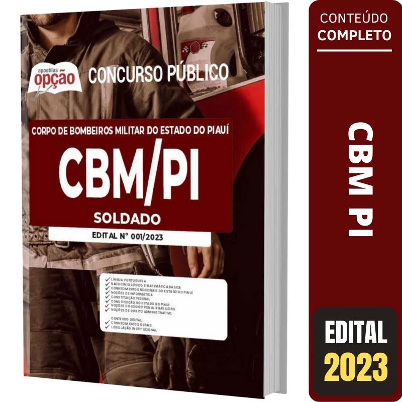 Apostila Concurso Cbm Pi - Soldado