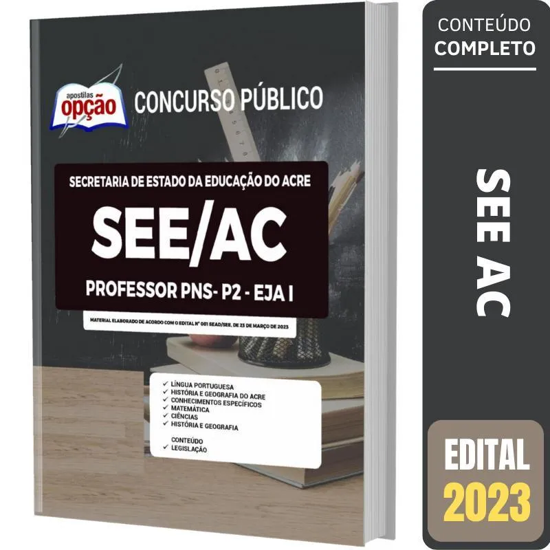 Apostila Concurso See Ac- Professor - Eja 1