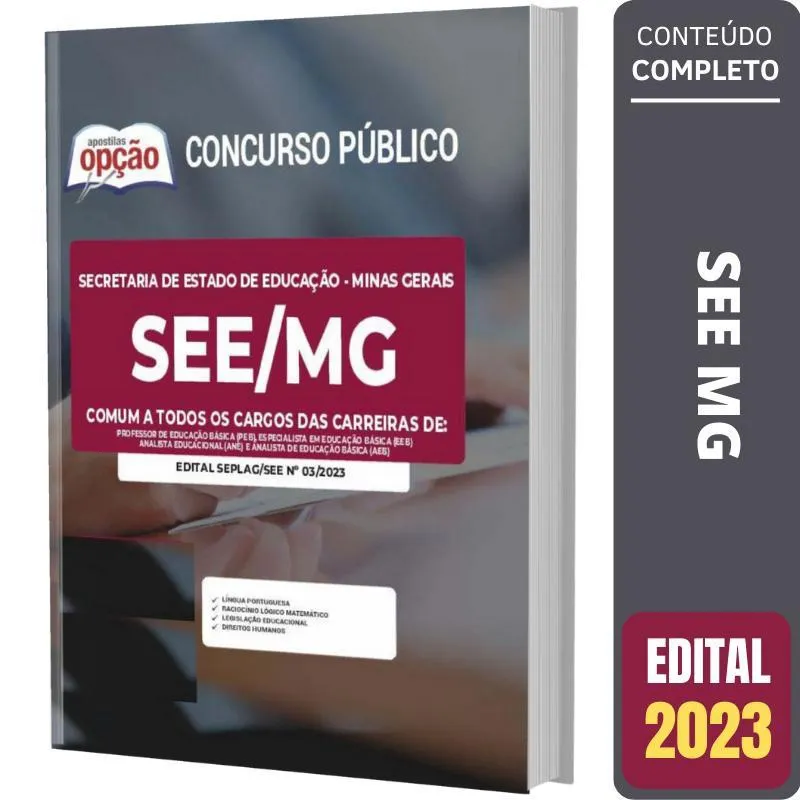 Apostila Concurso See Mg - Comum Cargos De Nível Superior
