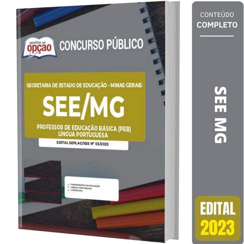 Apostila Concurso See Mg - (peb) - Língua Portuguesa