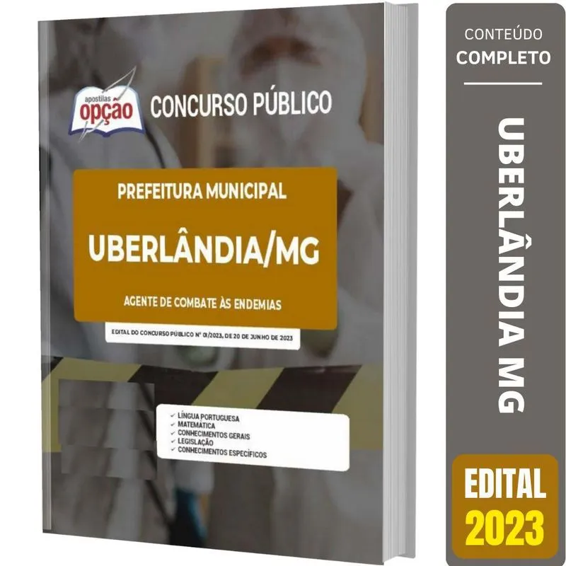 Apostila Uberlândia Mg - Agente De Combate Às Endemias