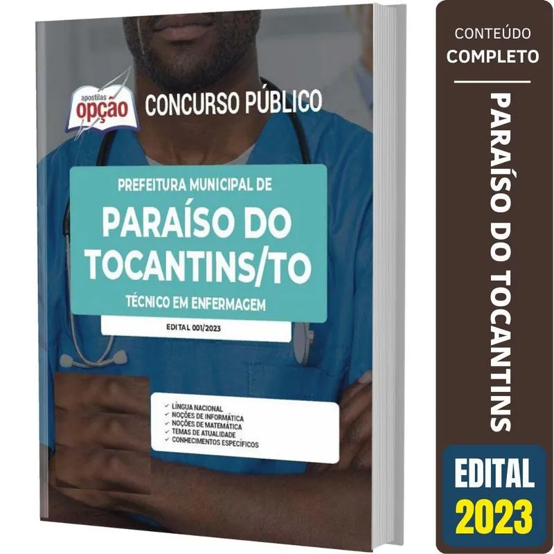 Apostila Paraíso Do Tocantins To - Técnico Em Enfermagem