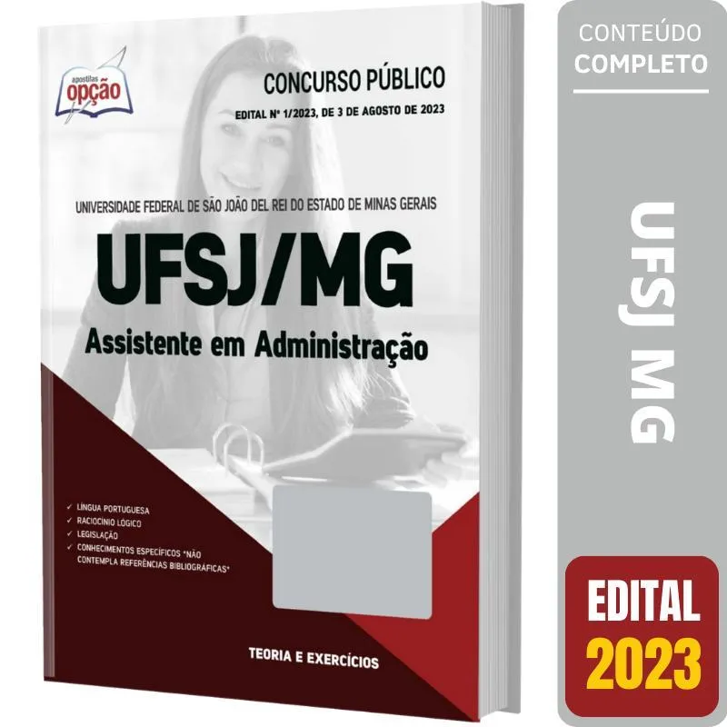 Apostila Concurso Ufsj 2023 - Assistente Em Administração