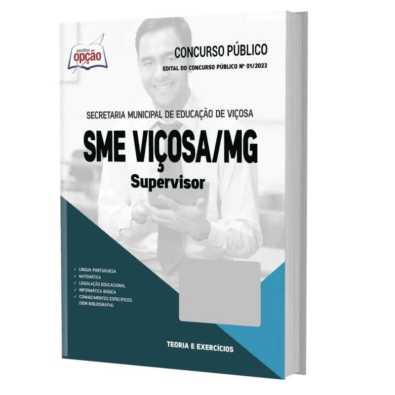 Apostila Concurso Sme Viçosa Mg 2023 - Supervisor