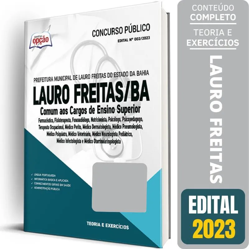 Apostila Lauro Freitas Ba 2023 - Comum Aos Cargos Superior