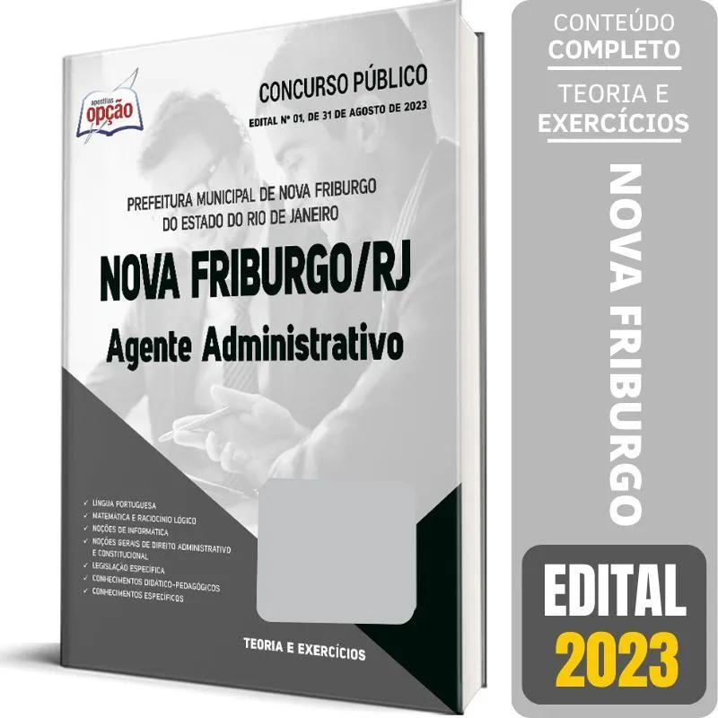 Apostila Concurso Nova Friburgo Rj 2023 Agente