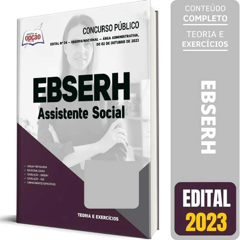 Apostila Ebserh 2023 - Assistente Social