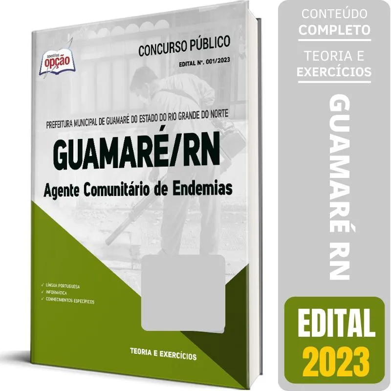 Apostila Prefeitura Guamaré Rn 2023 Agente Comunitário