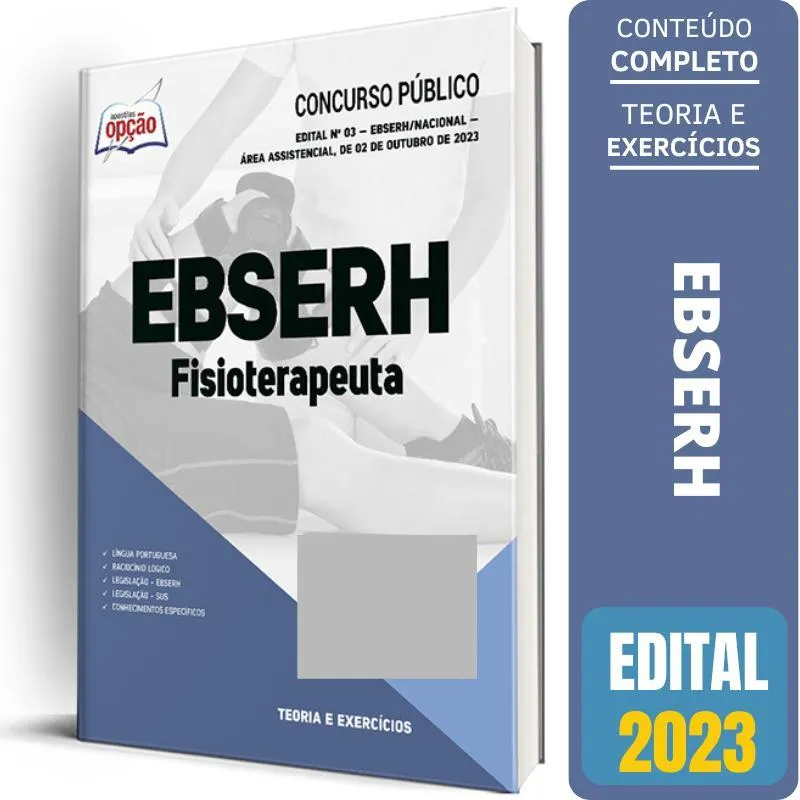 Apostila Ebserh 2023 - Fisioterapeuta