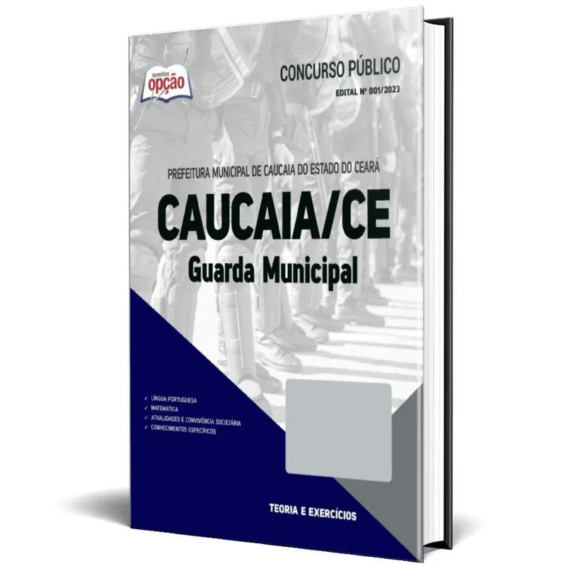 Apostila Prefeitura De Caucaia Ce 2023 - Guarda Municipal