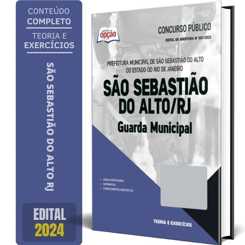 Apostila Prefeitura São Sebastião Do Alto Rj 2024 Guarda