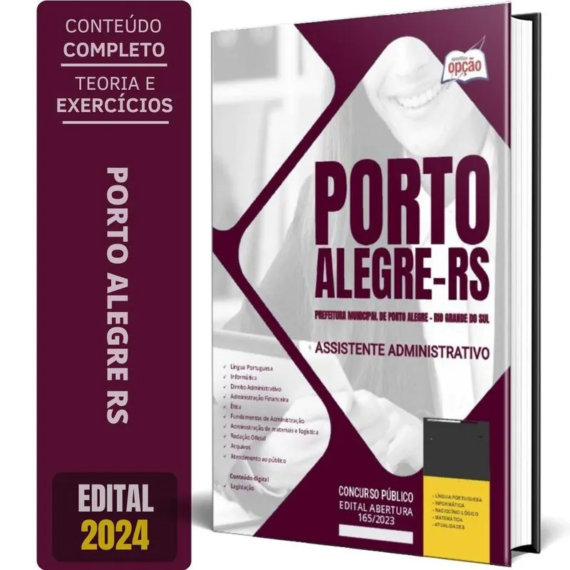 Apostila Prefeitura Porto Alegre Rs 2024 Assistente