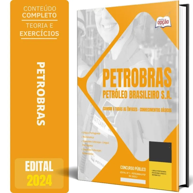 Apostila Petrobras 2024 Comum A Todas As Ênfases