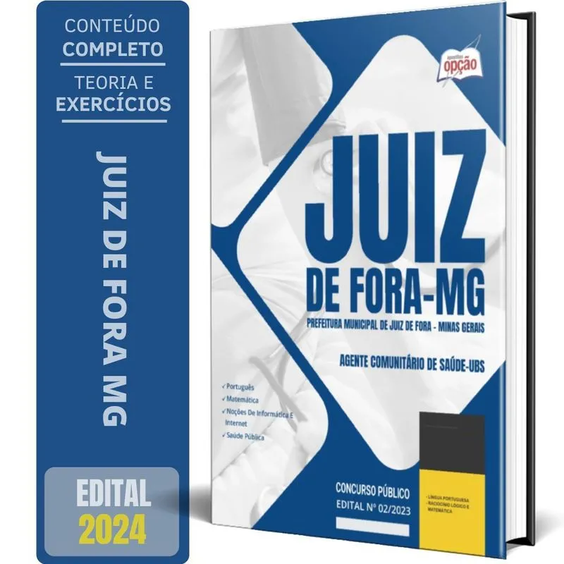 Apostila Prefeitura Juiz Fora Mg 2024 Agente Comunitário